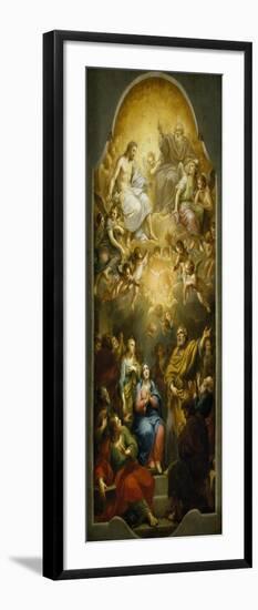 Descent of the Holy Spirit, 1751-Anton Raphael Mengs-Framed Premium Giclee Print