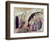 Descent to Hell (Panel from the Maesta)-Duccio di Buoninsegna-Framed Giclee Print