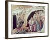 Descent to Hell (Panel from the Maesta)-Duccio di Buoninsegna-Framed Giclee Print