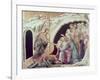 Descent to Hell (Panel from the Maesta)-Duccio di Buoninsegna-Framed Giclee Print