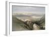 Descent to the Valley of Jordan-David Roberts-Framed Giclee Print