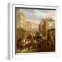 Descente De La Courtille', Belleville-Celestin Francois Nanteuil-Framed Giclee Print