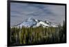 Deschutes National Forest, Oregon, USA. Broken Top in fresh snow.-Mark Williford-Framed Photographic Print