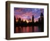 Deschutes River at sunrise, Bend, Oregon, USA-Charles Gurche-Framed Photographic Print