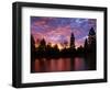 Deschutes River at sunrise, Bend, Oregon, USA-Charles Gurche-Framed Photographic Print