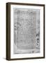 Description of the Great Flood, Late 15th Century or Early 16th Century-Leonardo da Vinci-Framed Giclee Print