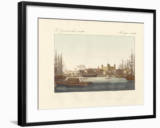 Description of the Tower of London-null-Framed Giclee Print