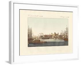 Description of the Tower of London-null-Framed Giclee Print