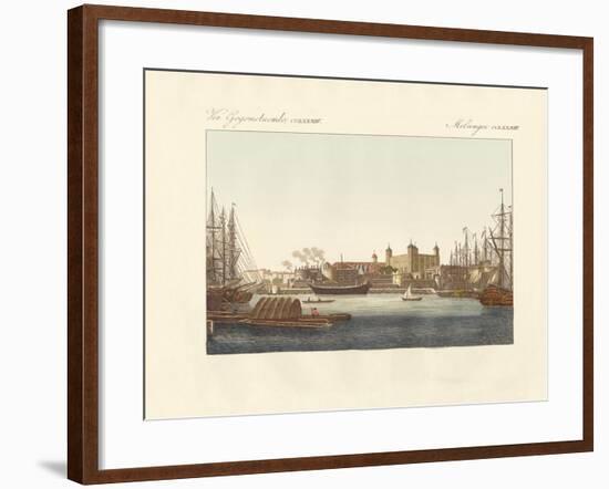 Description of the Tower of London-null-Framed Giclee Print