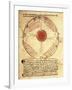 Description of Winds, Miniature 14th Century.-null-Framed Giclee Print