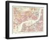 Descriptive Map of London Poverty, 1889-null-Framed Premium Giclee Print