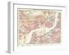 Descriptive Map of London Poverty, 1889-null-Framed Giclee Print