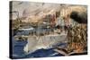 Desembarco De Alhucemas Con Miguel Primo De Rivera Al Mando, 1929-Jose Moreno carbonero-Stretched Canvas