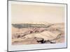 Desert and Quarries, Asouan, with the Island of Elephantine, Egypt, 19th Century-Lord Wharncliffe-Mounted Giclee Print