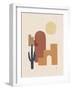 Desert Arches II-Moira Hershey-Framed Art Print