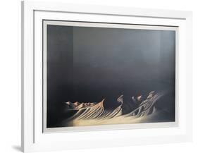 Desert at Night-Brigitta-Framed Collectable Print