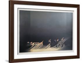 Desert at Night-Brigitta-Framed Collectable Print