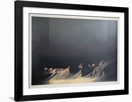 Desert at Night-Brigitta-Framed Collectable Print