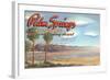 Desert at Palm Springs-null-Framed Art Print