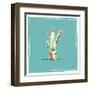 Desert Bloom VIII-Daphne Brissonnet-Framed Art Print