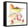 Desert Blooming-Kristy Rice-Framed Stretched Canvas