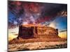 Desert Butte in Utah-Dean Fikar-Mounted Photographic Print