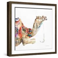 Desert Camel I-Aimee Del Valle-Framed Art Print