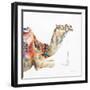 Desert Camel I-Aimee Del Valle-Framed Art Print