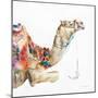 Desert Camel I-Aimee Del Valle-Mounted Art Print