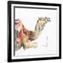 Desert Camel I-Aimee Del Valle-Framed Art Print