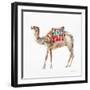 Desert Camel II-Aimee Del Valle-Framed Art Print