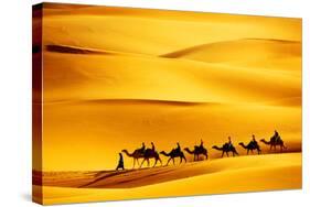 Desert Caravan-rechitansorin-Stretched Canvas