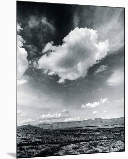 Desert Clouds-Andrew Geiger-Mounted Giclee Print