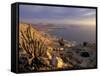 Desert Coast and Pacific Ocean, Atacama Desert, Pan de Azucar National Park,Chile-Andres Morya-Framed Stretched Canvas