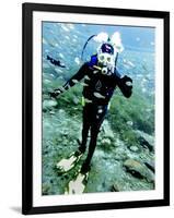 Desert Diving, Toyahvale, Texas-Lm Otero-Framed Photographic Print