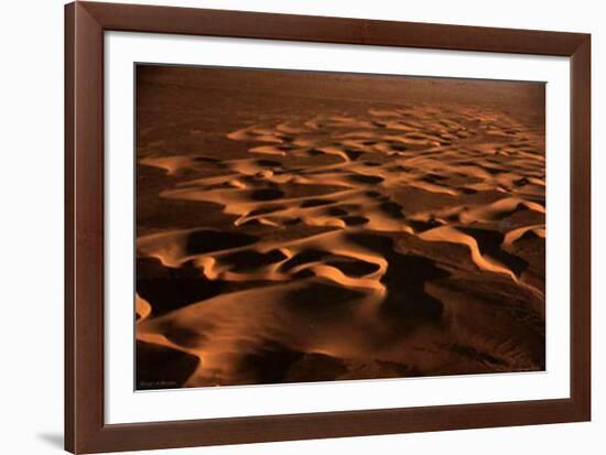 Desert du Soudan-Georges Bosio-Framed Art Print