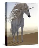 Desert Dune Unicorn-null-Stretched Canvas
