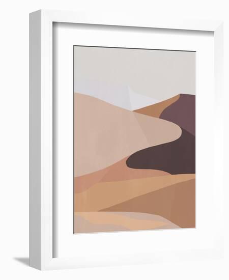 Desert Dunes I-Annie Warren-Framed Art Print