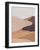 Desert Dunes I-Annie Warren-Framed Art Print