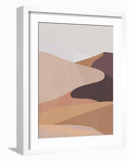 Desert Dunes I-Annie Warren-Framed Art Print