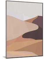 Desert Dunes I-Annie Warren-Mounted Art Print