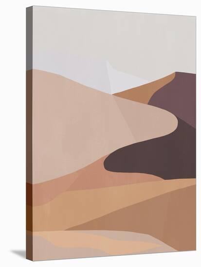 Desert Dunes I-Annie Warren-Stretched Canvas