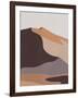 Desert Dunes II-Annie Warren-Framed Art Print