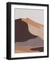 Desert Dunes II-Annie Warren-Framed Art Print
