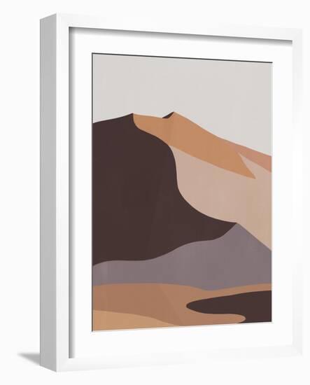 Desert Dunes II-Annie Warren-Framed Art Print