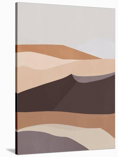 Desert Dunes III-Annie Warren-Stretched Canvas