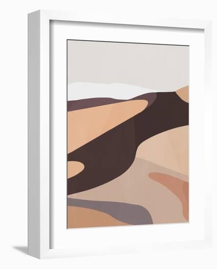 Desert Dunes IV-Annie Warren-Framed Art Print