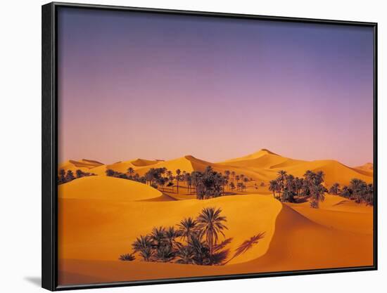 Desert, Dunes, Palms-Thonig-Framed Photographic Print