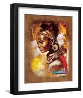 Desert Flower-Joadoor-Framed Art Print