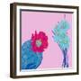 Desert Garden-null-Framed Giclee Print